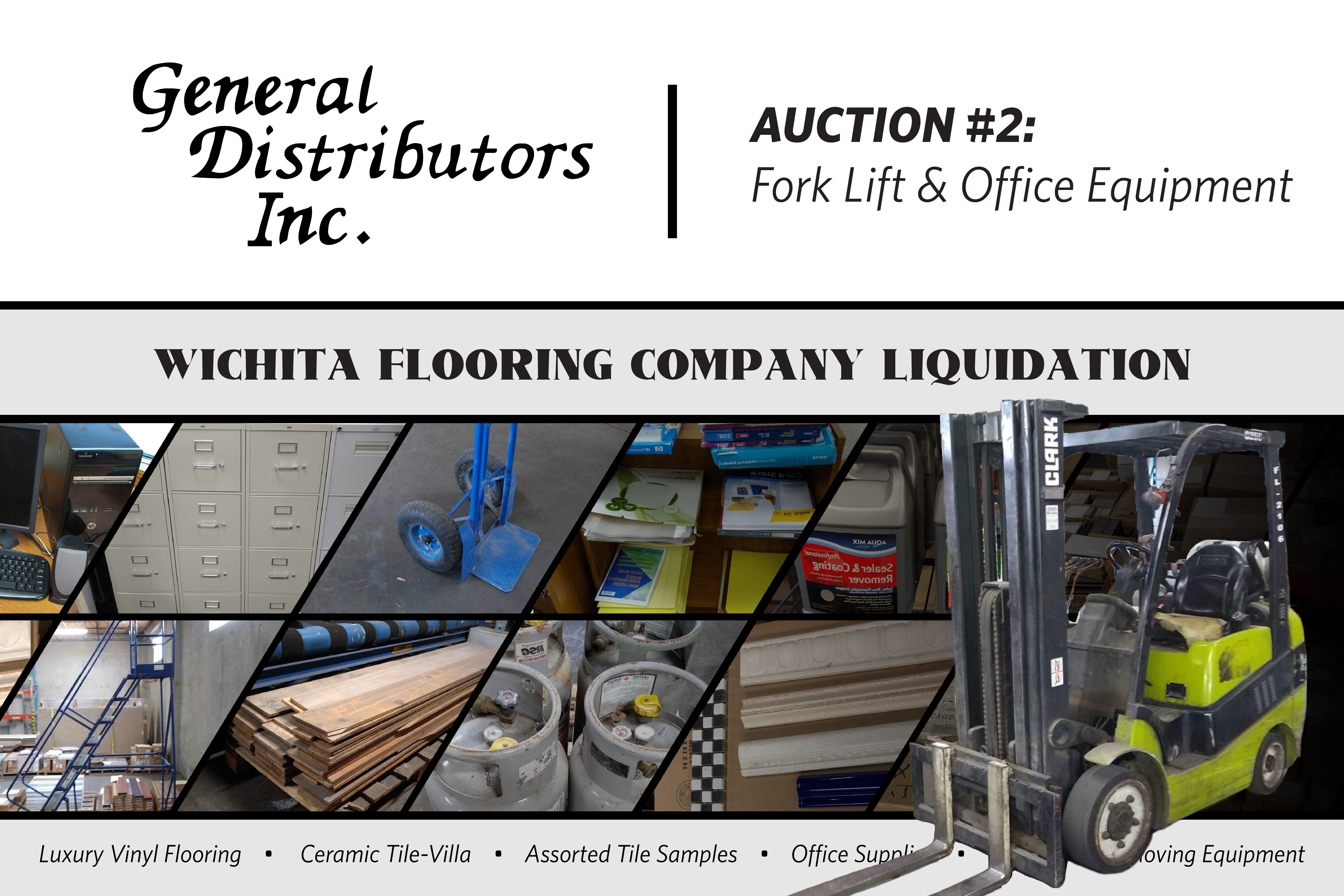 General Distributors General Equipment, Forklifts And Office Equipment, 800  E. Indianapolis, Wichita, KS 67211 - McCurdy | Real Estate & Auction