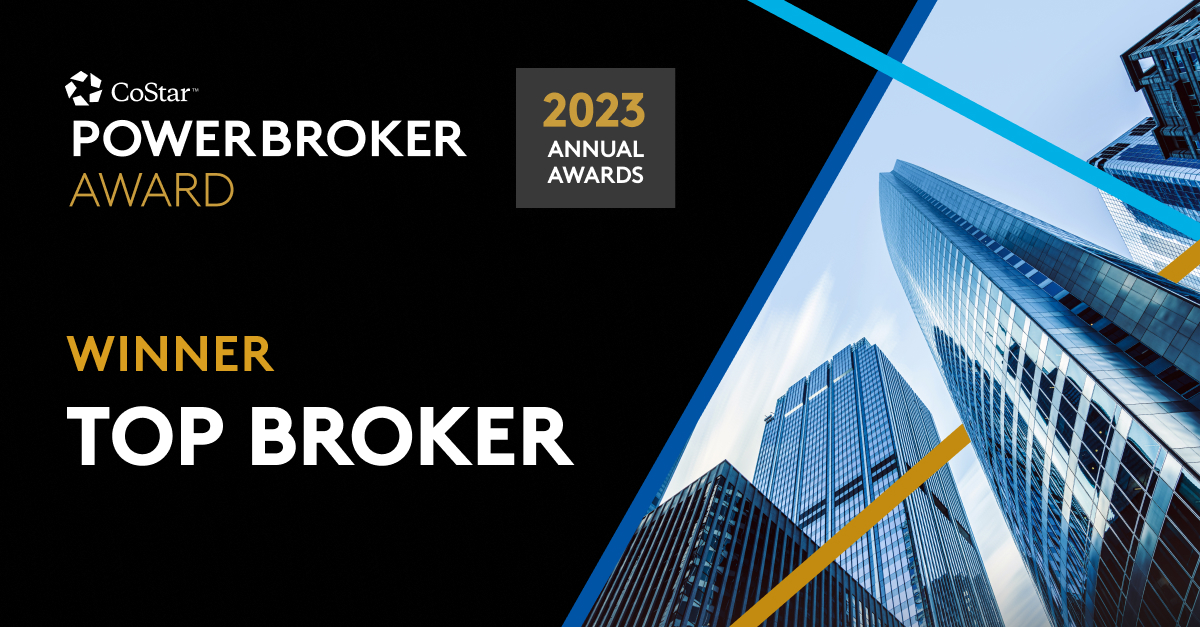 2023 CoStar Power Broker Award Winner: Braden McCurdy